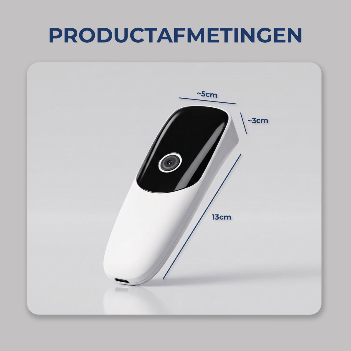 AFINTEK M2 Mini Draadloze Barcodescanner 1D & 2D Barcodes met Bluetooth - Afbeelding 5