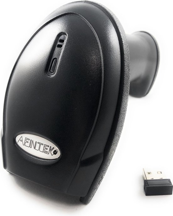 Afintek Draadloze Barcodescanner 1D barcodes | Bluetooth & 2.4Ghz - Afbeelding 2